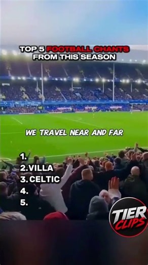 Ranking the most iconic fan chants this year #football #soccer #fans