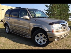 Pre Owned Gold 2003 Suzuki XL-7 Limited Auto 4WD w/3rd Row In Depth Review Sylvan Lake Alberta
