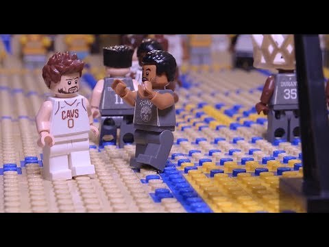 NBA Finals Moments in LEGO