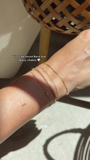 Adding a New Permanent Bracelet to My Stack with 14k Solid Gold