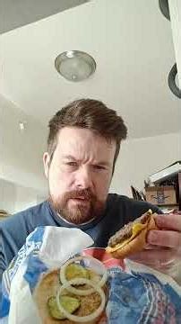 double cheeseburger from Carl's Jr