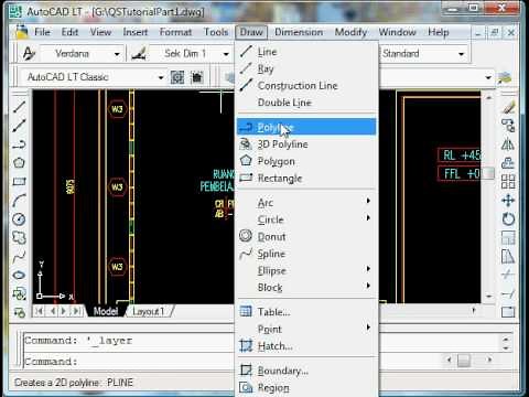 AutoCad For Quantity Surveyors