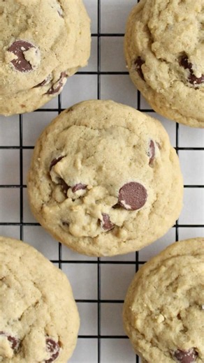 Milk Chocolate Chip Cookies with Sea Salt