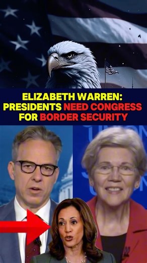 Elizabeth Warren: Presidents Need Congress For Border Security! 🔥 #shorts #trump #uspolitics