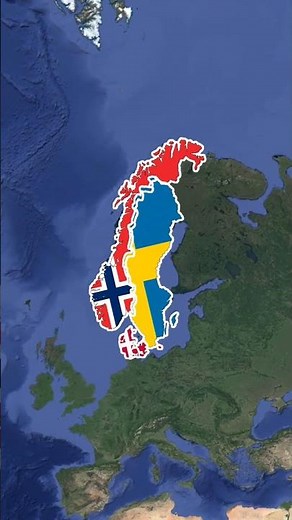 Denmark And Norway Claims On Greenland #greenland #norway #denmark #mapanimation