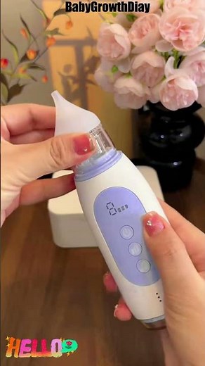 How Do You Safely Remove Mucus from Your Baby’s Nose? Meet Baby Nose Suction!#Shorts