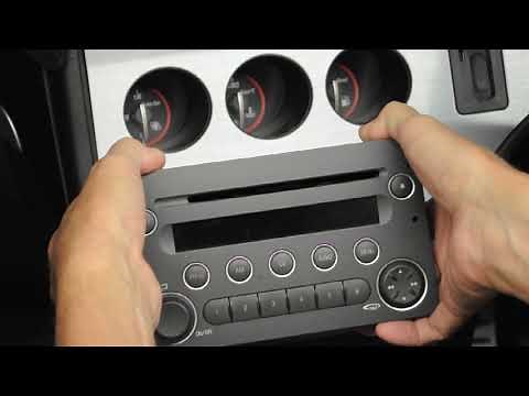 Making Alfa 159 radio removal tools