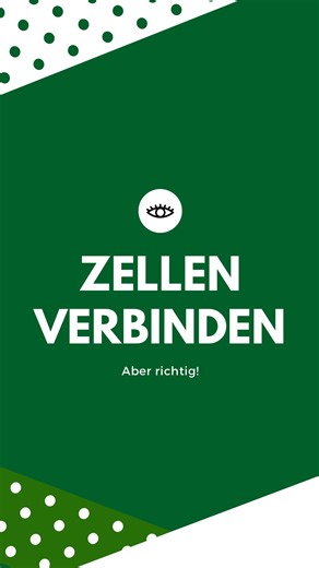 Tipps & Tricks für Excel | Zellen verbinden in Excel geht noch anders. Ich zeige dir wie und warum du es genau so machen solltest. | Instagram