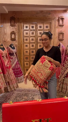 FLT India on Instagram: "A happy bride is most beautiful bride. Your Joda, comes through hands of multiple artisans, embroidering love and blessings on your Joda, with a hope, that you enjoy it to the fullest on your big day. Their imperfect beauty is cherished by you, as memories to pass on through generations. A thank you from entire FLT family to understand and choose these women for your Joda. Thank you for recognising them, for what they deserve, even without labels and tags. In era of mach