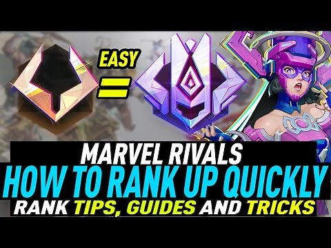 Easy Rank Up Quickly In Marvel Rivals Guide Competitive Ranked Mode | Tips Tricks #marvelrivals