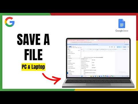 How to Save a Google Docs File Mobile & Desktop