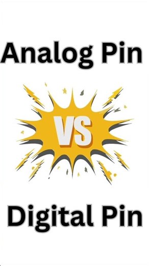 Analog ❓ Digital ❓ Don’t Confuse!”Confused about Analog and Digital pins in Arduino? 🤯