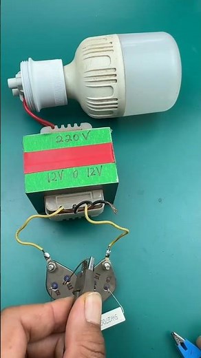 Simple Inverter Circuit ... DIY Electronics Project #inverter #miniinverter #invertercircuit