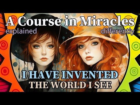 L32: I have invented the world I see. [A Course in Miracles, explained differently]