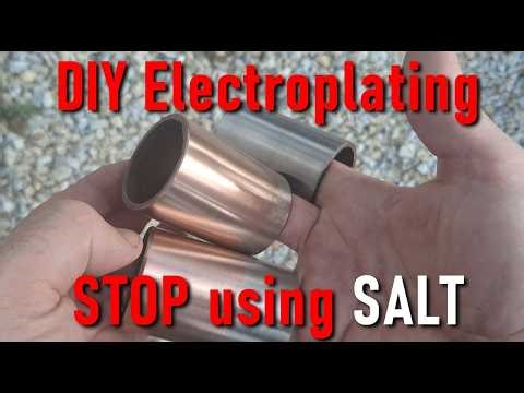 DIY Electroplating - Nickel and Copper Electrolyte