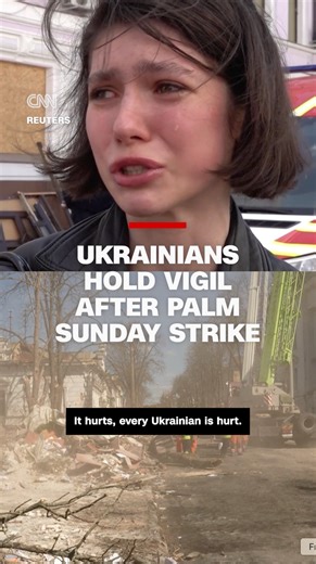 299K views · 6.2K reactions | Russia launched a ballistic missile attack on Sumy, Ukriane, killing at least 35 people on Palm Sunday in the deadliest attack of the conflict this year. Many victims were out attending church services. Tap the link to read more about the strikes: https://cnn.it/4lDo2Px | CNN | Facebook