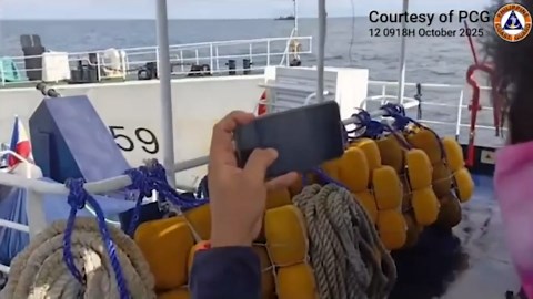 Chinese Coast Guard rams Philippine boat