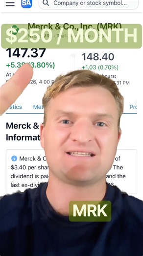 How Many Shares of Merck & Co. (MRC) do You Need to Make $250 per Month?