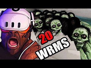 TRYING TO ESCAPE FROM 20 WHISPERING WYRMS IN VR!! (The Classroom)