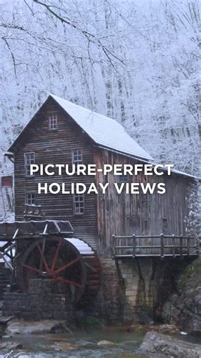 12K views · 615 reactions | The most picture-perfect holiday scene.  : Babcock State Park : @epictrails365 | West Virginia Tourism | Facebook