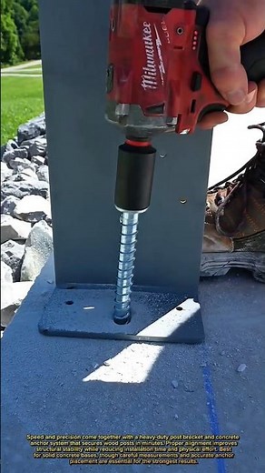 Install Wood Posts 3X Faster! The Smart Framing Trick Every Builder Should Know