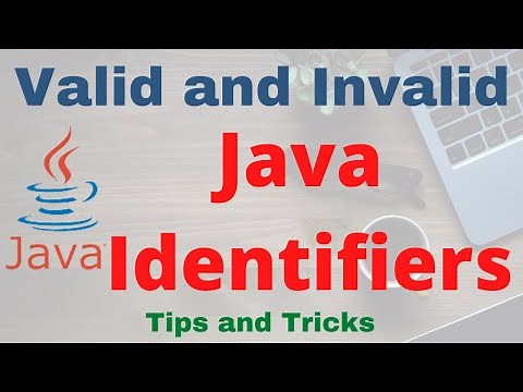 Java Identifiers| Valid and Invalid Java Identifier |Java Tutorial | Programming Series
