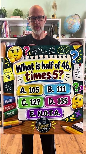 What is half of 46, times five? #mathematics