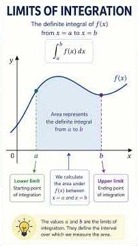 📐✨ Definite Integrals Made Simple! Understand Area Under the Curve in Seconds 🚀 #MathExplained