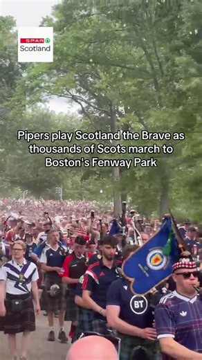 Scotland the Brave: Tartan Army March to Fenway Park