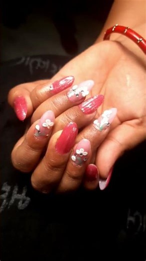 ✨ Nail ExtensionArtificial material #ytshorts #varshamakovers #beauty