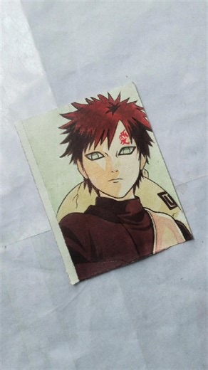 Gaara drawing 🔥🔥 #shorts #art #anime #gaara #drawing