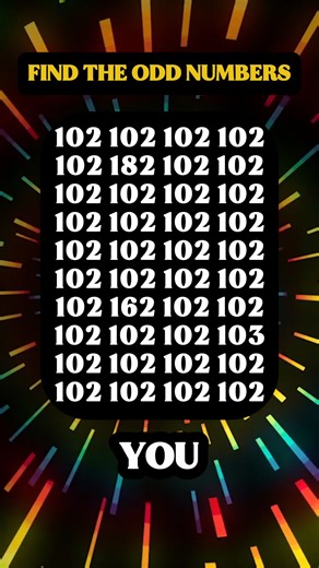 43K views · 1.3K reactions | Find all different number!! #quiz #QuizTime #fun #noblequiz | Daily IQ Puzzle | Facebook