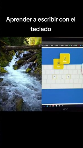 Learn typing on the PC