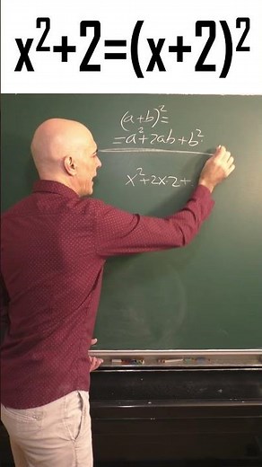 RESUELVE LA ECUACIÓN CUADRÁTICA X²+2=(X+2)²