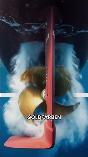 What material is a ship's propeller made of?