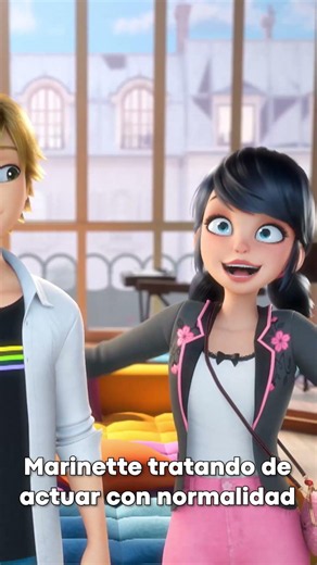 Cuando te pones en modo disimulo... 👀 | LAS AVENTURAS DE LADYBUG | ‪@disneychannelES‬