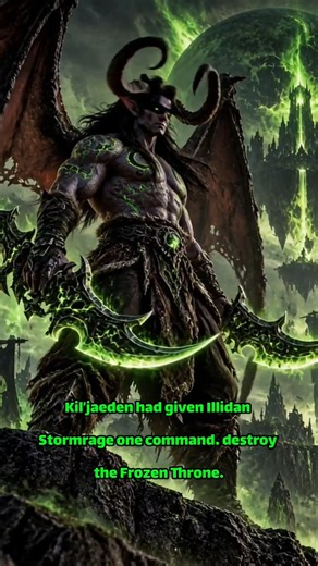 Illidan Hunts the Lich King 🔥 | Warcraft Lore Part 9