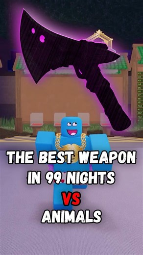 Best Weapon in 99 Nights Update #99nights #99nightintheforest #roblox