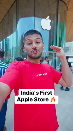 India's First Apple Store 🔥#reels #apple #iphone #technology | Tech Burner