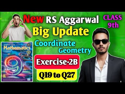 Ex-1B, Q19 to Q27 | RS aggarwal class9 | coordinate geometry #OmStudy1 #cbse #math