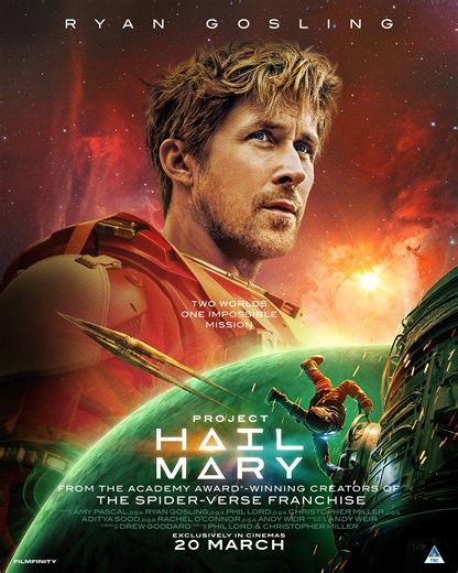 🚀 Woke up light-years from Earth… with no memory and a mission to save the sun. Can one scientist, and an unexpected ally, stop extinction? 🌞🤝 🗓 In cinemas - 20 March 2026. #ProjectHailMary #SciFi #ComingSoon #NuMetro | Nu Metro