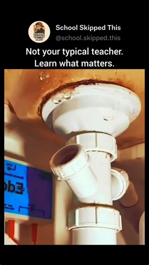 👍👍👍 #schoolskippedthis #plumbingproblems #plumbingsolutions | School Skipped This