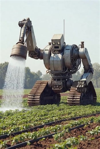 Farmer Robot Humanoid