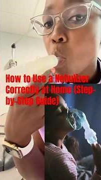 How to Use a Nebulizer Correctly at Home | Step-by-Step + Pro Tips! #nebulizer #asthma #copd