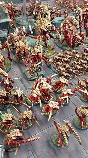 FOR SALE! Red Tyranids Collection Warhammer 40K 4 x 2000pts Armies