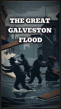The Great Galveston storm🍃🌧☔💦 #history #pastunmasked #1900s