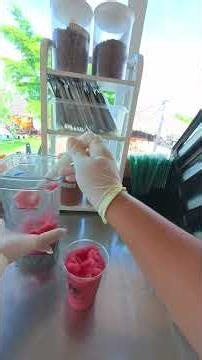 “How to make a watermelon smoothie” 🍉💕 #youtubeshorts #resturent #food #cooking #delicious