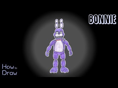 How to Draw Bonnie From Five Nights at Freddy's