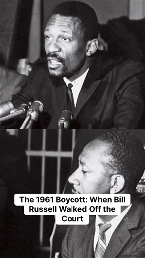 When Bill Russell Walked Off the Court #blackhistory #blackhistorymonth