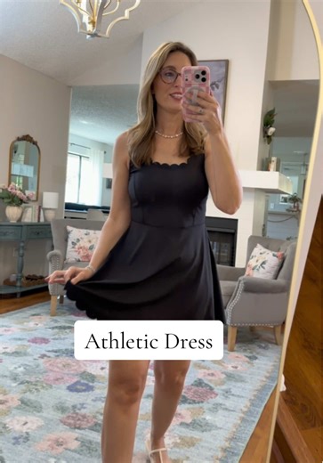 Perfect Athletic Dress with Built-in Shorts for Comfort